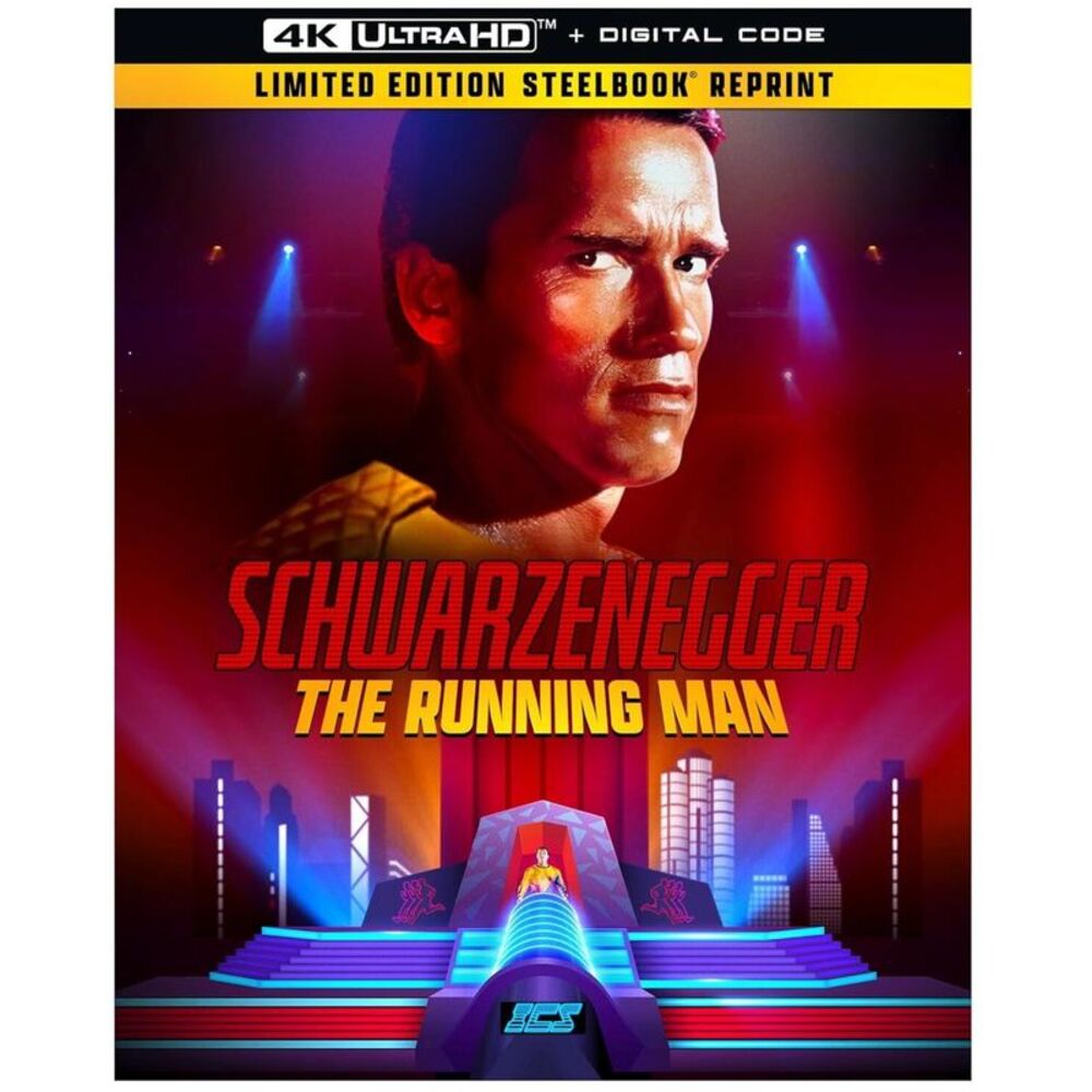 The Running Man (Steelbook)  ULTRA HD